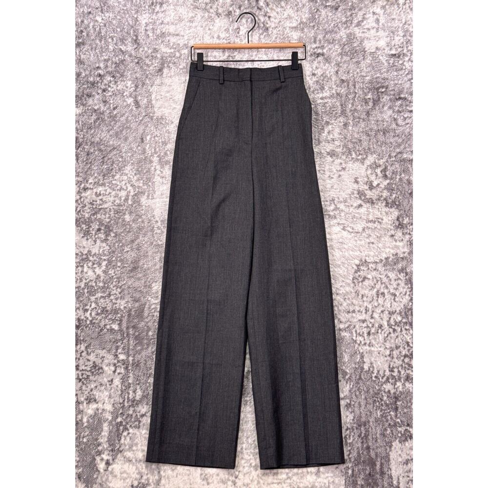 COS Gray Wide-Leg Trousers